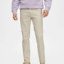 Miles Slim Pants - Greige