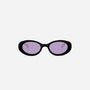 Ana Sunglasses - Black Tortoise Plum