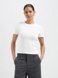 Lena SS Tee - White