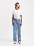 Emily Basic Tee N - White