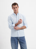 James Shirt - Light Blue Linen