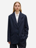 Kainoa Blazer - Navy Pinstripe