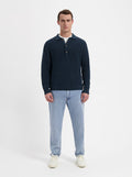Miles LS Polo - Navy