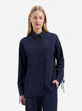 Lucie Tencel Blouse - Navy