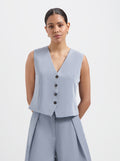 Vivi Gilet - Blue