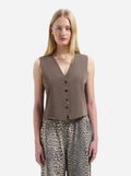 Vivi Gilet - Brown