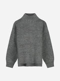Charlie Turtleneck - Dark Grey Melange