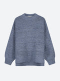 Ellie Crewneck - Blue Melange