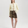 Tina Mini Skirt - Brown