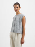 Roxie Knit Spencer - Grey