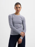 Timmie Stripe Top - Blue