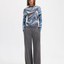 Timmie Turtleneck Top - Blue