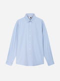 James Brushed Twill Regular Shirt - Light Blue