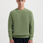 Boris Rib Crewneck - Light Green