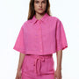 Gritt Blouse - Carmine Rose