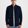 George Cord Relaxed Shirt - Navy