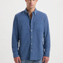 George Cord Relaxed Shirt - Blue