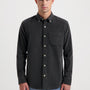 George Cord Relaxed Shirt - Dark Grey