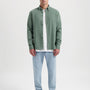 James Brushed Twill Regular Shirt N - Green