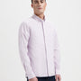 James Oxford Regular Shirt - Purple Stripe