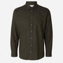 Slim Owen Flannel Shirt - Forest NIght