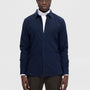 Slim Owen Flannel Shirt - Dark Sapphire Solid