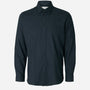 Slim Owen Flannel Shirt - Dark Sapphire Solid