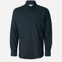 Slim Owen Flannel Shirt - Dark Sapphire Solid