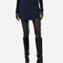 Marike Skirt - Navy Pinstripe