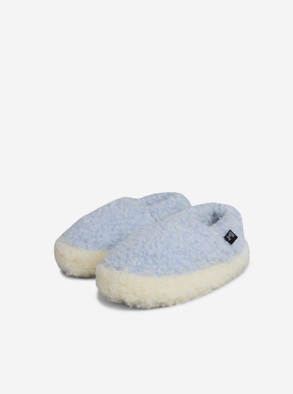 Blue Tie Dye Scuff Slippers