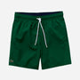 1HM1 Men's swimming trunks 01 - Green Navy Blue