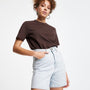 Emily Basic Tee - Brown