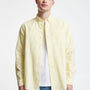 Andrew Oxford Loose Shirt - Light Yellow