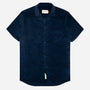 Terry Cuban Shirt - 3823 - Navy